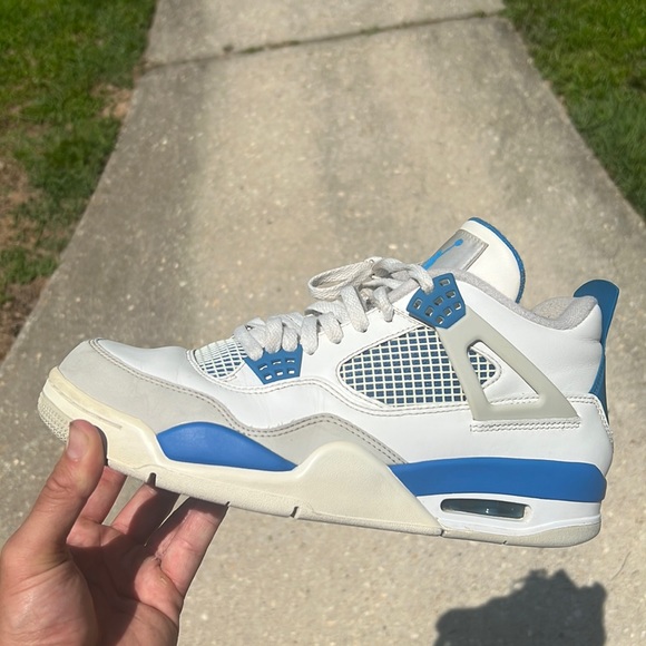 Jordan 4 Military Blue Retro (With Box)